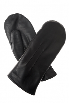 Damen Fausthandschuhe schwarz